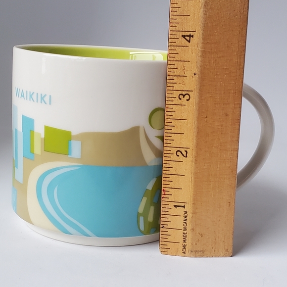 Starbucks WAIKIKI Hawaii 2015 You Are Here Collection Coffee Mug Cup - Picture 9 of 9